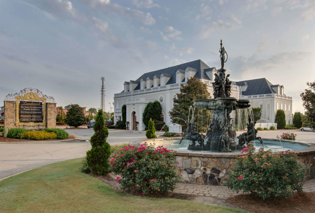 Garner NC Dentist office exterior white building and wedding venue