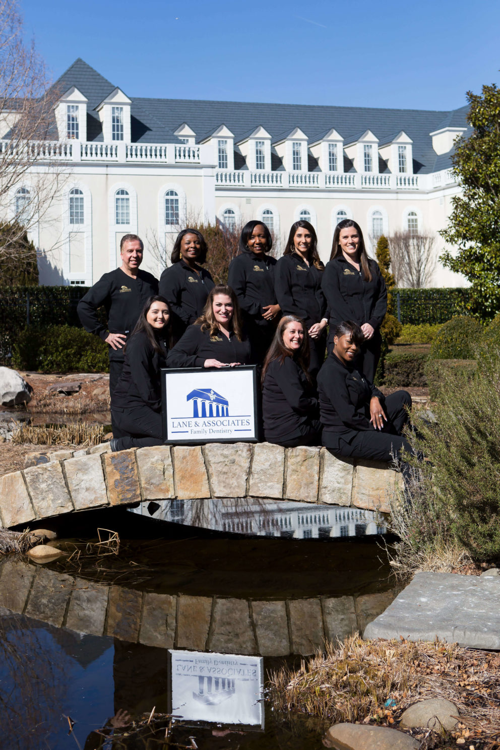 Garner Dentist near Cleveland Rd team in Garden