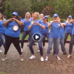 Dental office in North Carolina does In my feelings challenge blue t-shirts outdoor