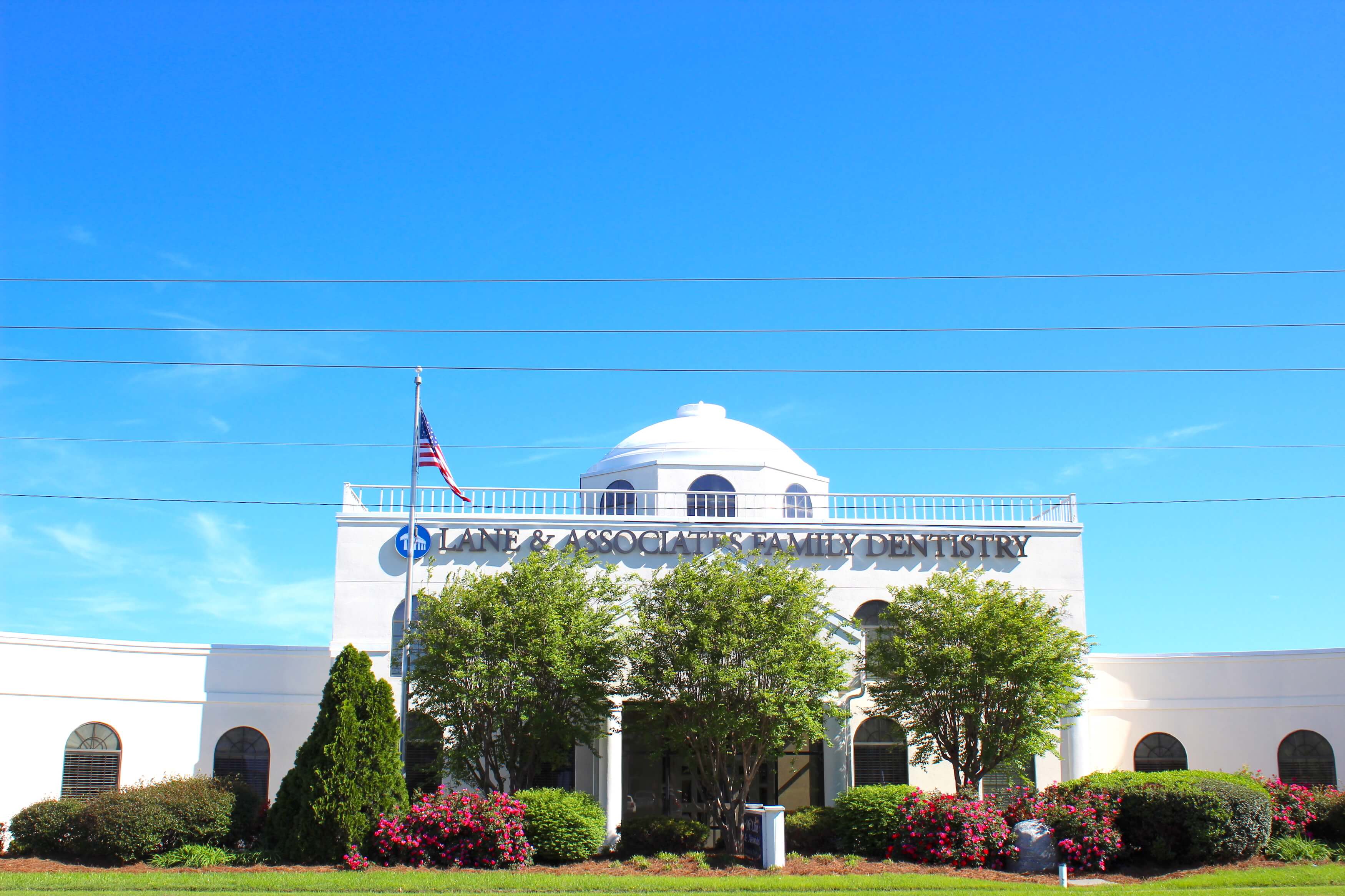lane fuquay dentist office exterior front view