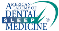 American Academy of Dental Sleep Medicine Logo with Blue and Green colors