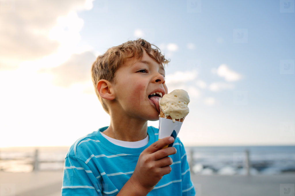 eating ice cream after cavity