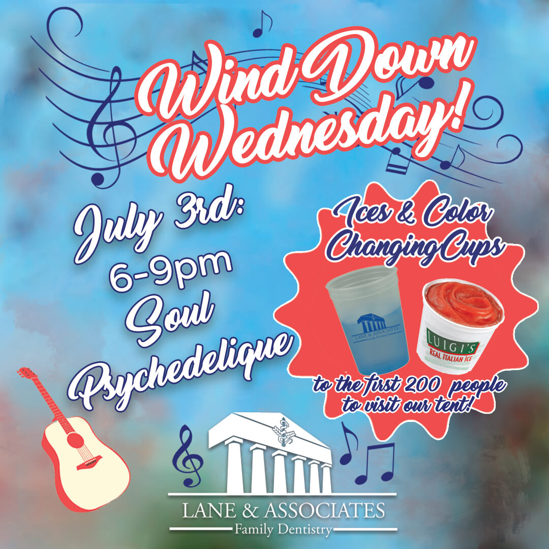 July 3rd Wind Down Wednesday Prize Lane and Associates