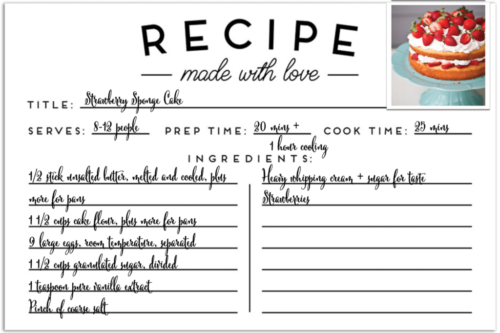 Recipe card for 3rd place doctor bakeoff