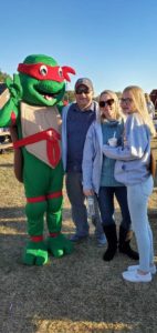 Ninja Turtle at Family Day