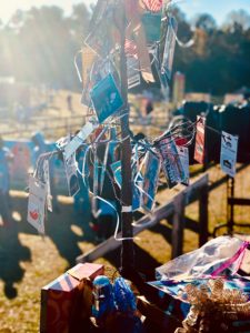 Prize tree at Family Day
