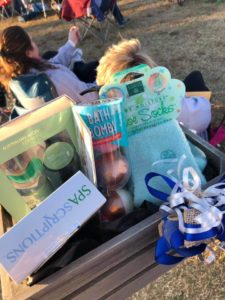 Spa gift basket