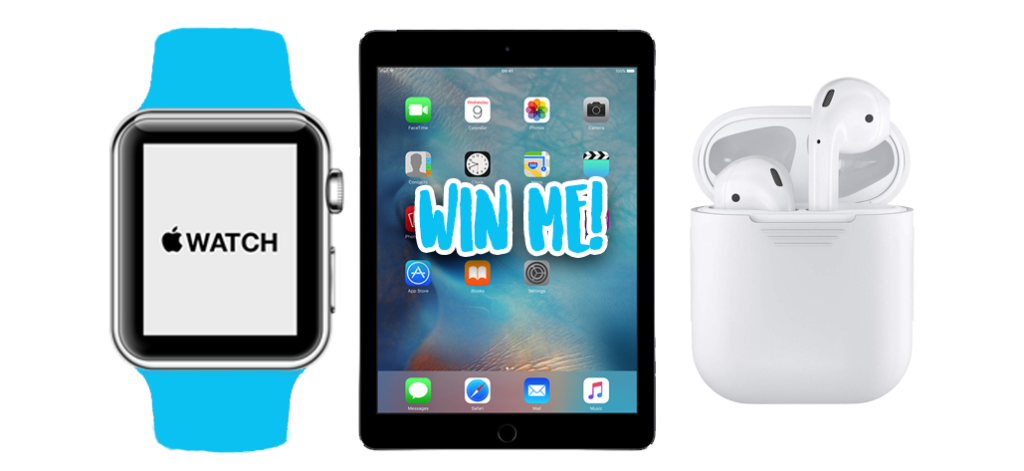 apple prize pack of apple watch ipad mini and airpods