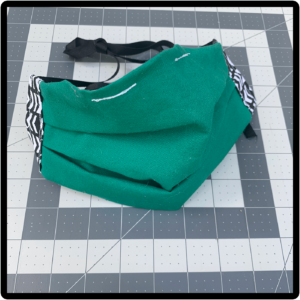final step DIY surgical masks