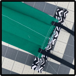sewing ribbon together