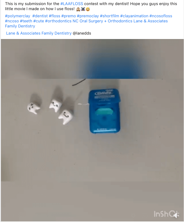 Floss claymation video
