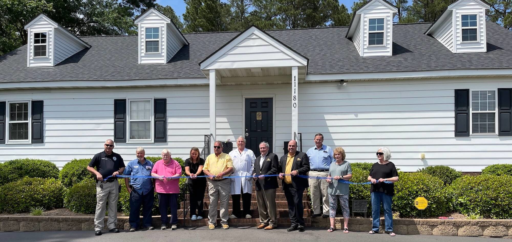Middlesex NC Dentist Office Ribbon Cutting