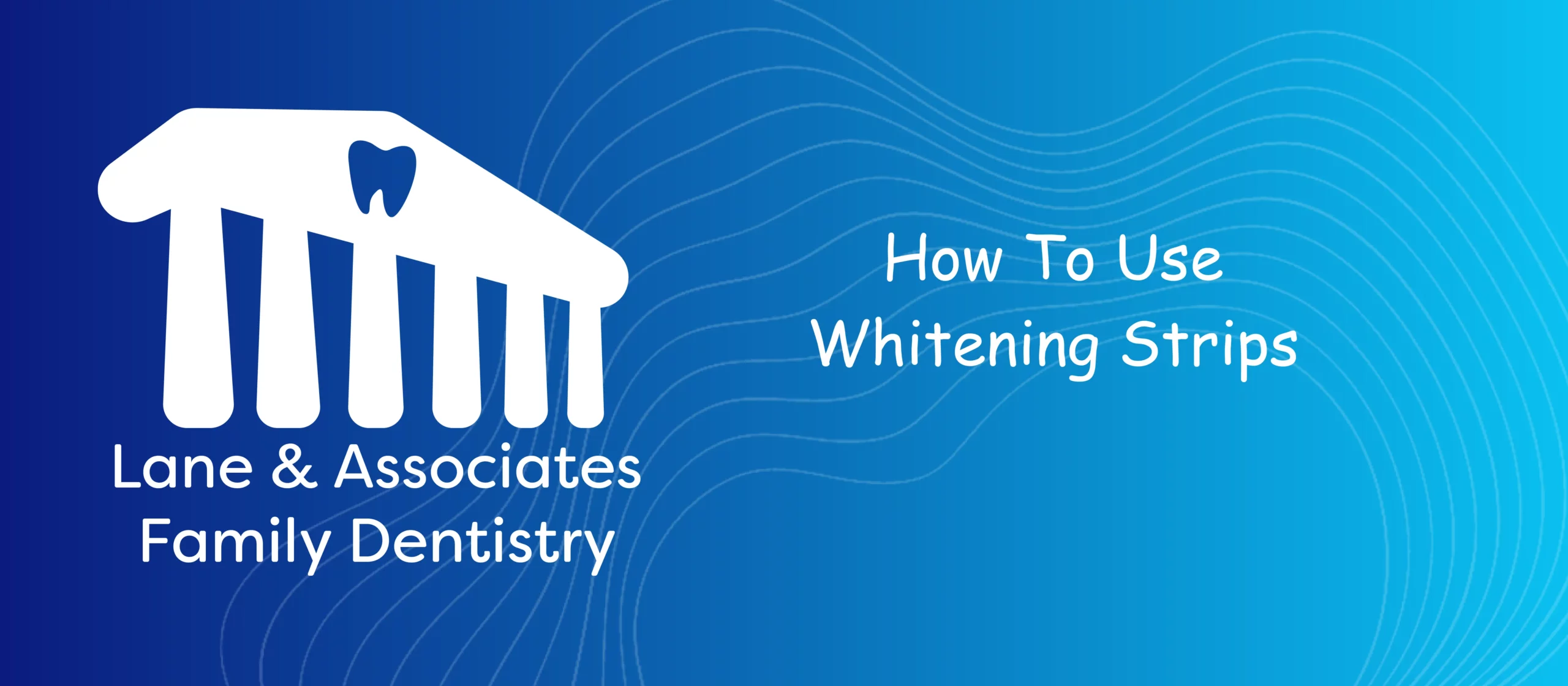 How To Use Whitening Strips